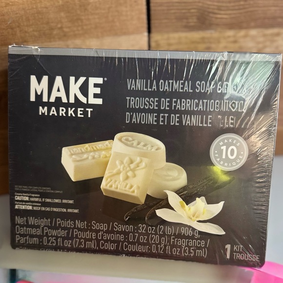 NEW Complete Vanilla Oatmeal SOAP MAKING KIT DIY BUNDLE W Silicone Mat Adult Set - Picture 6 of 10